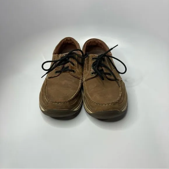Skechers relaxed fit memory foam boat shoes size 11