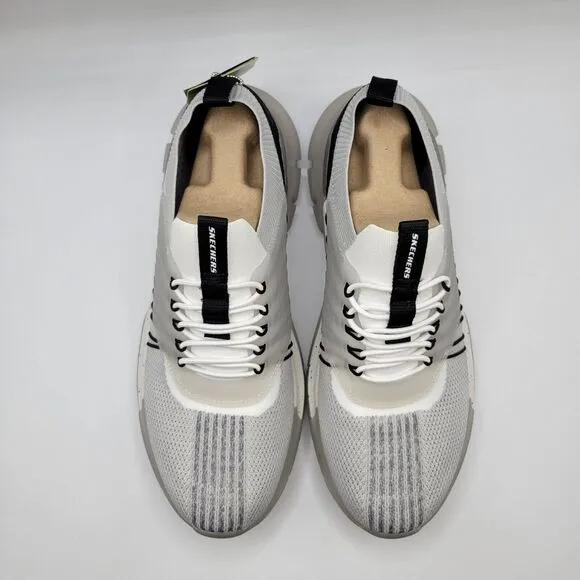 Skechers Romello Varsper Mens 11 Shoes Light Gray Casual Slip On Sneakers