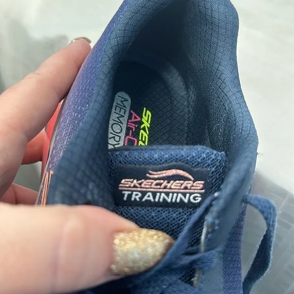 Skechers Shoes Womens Size 8.5 Skech Air Element 2.0 Athletic 149062 Navy Pink