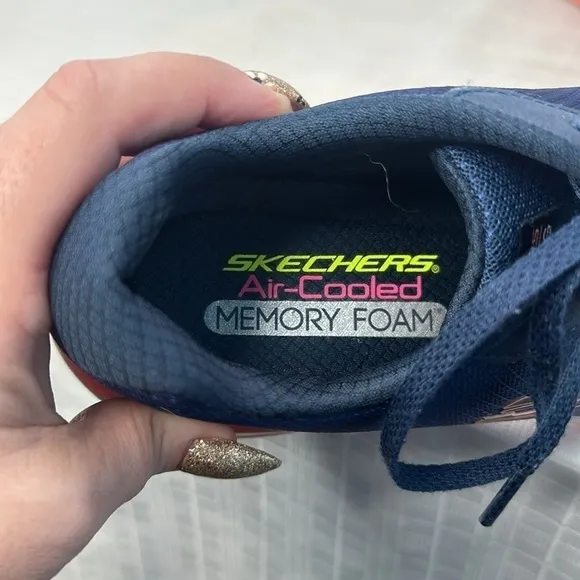 Skechers Shoes Womens Size 8.5 Skech Air Element 2.0 Athletic 149062 Navy Pink
