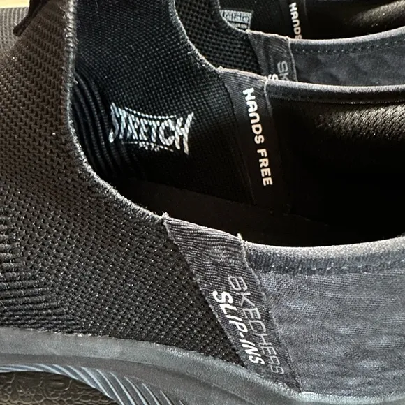 Skechers Slip-On Black Men's Shoes size 10