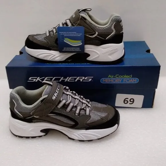 SKECHERS STAMINA MEMORY FOAM  BOYS  SIZE-12  COD/69