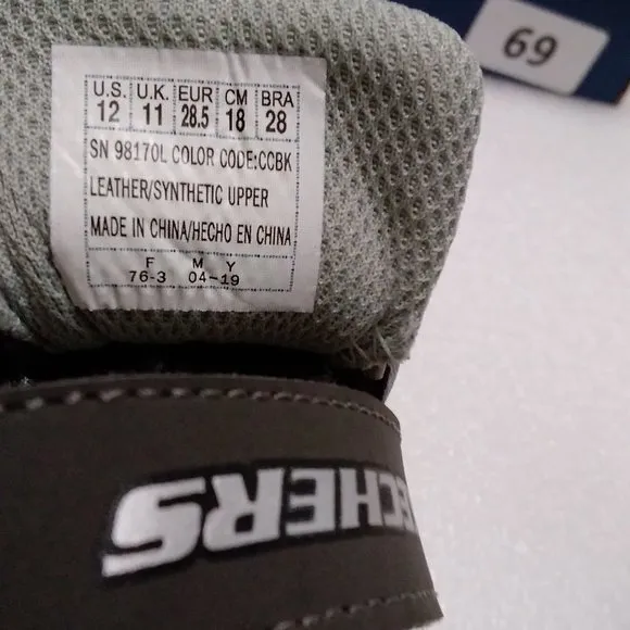 SKECHERS STAMINA MEMORY FOAM  BOYS  SIZE-12  COD/69