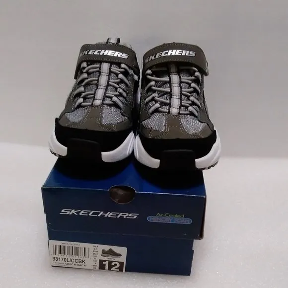 SKECHERS STAMINA MEMORY FOAM  BOYS  SIZE-12  COD/69