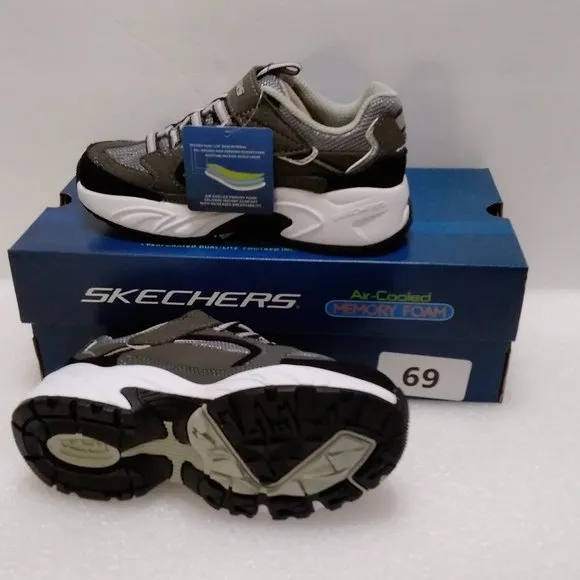 SKECHERS STAMINA MEMORY FOAM  BOYS  SIZE-12  COD/69