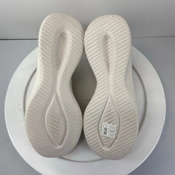 Skechers Womens 7 Slip-ins Ultra Flex 3.0 Brilliant Natural Slip On Shoes 149710