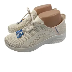 Skechers Womens 7 Slip-ins Ultra Flex 3.0 Brilliant Natural Slip On Shoes 149710
