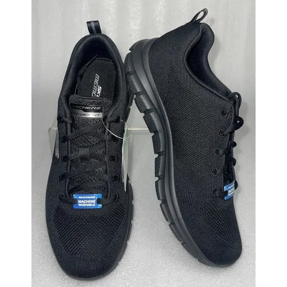 Skechers Women's Sport Track Daytime Dreamer Athletic Sneakers Black Size 8 NEW