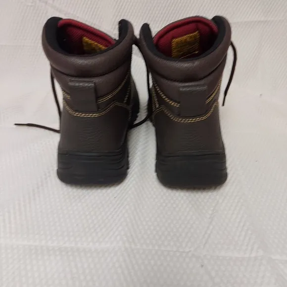 Skechers Work Steel Toe Boots New Size 9.5 puncture slip resistant Memory Foam