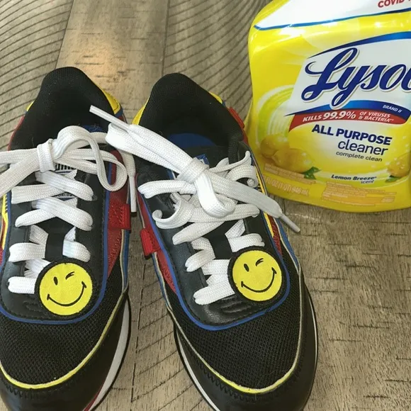 Smile 😃 wink 😉 Puma Future Rider SW PS Smiley 🌎 Kids Running 🏃 US Lids Size 1C