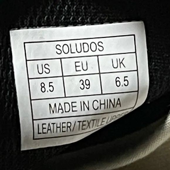 SOLUDOS PARADISO RETRO SNEAKERS COLOR WHITE /SAND LACE-UP ROUND TOE SIZE US 8.5