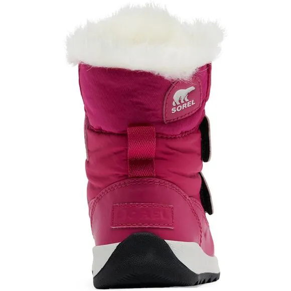 Sorel Children Girls Puffy Snow Booties Whitney II Size US 8 Cactus Pink