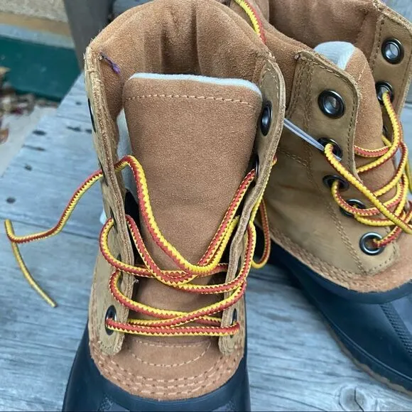 SOREL Kids' Cheyanne II Leather 200g Waterproof Winter Boots NWOT size 2