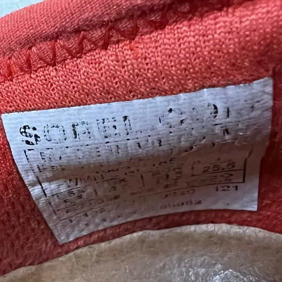 Sorel Kinetic Impact Womens 8.5 Orange Athletic Casual Shoes NL4073-854