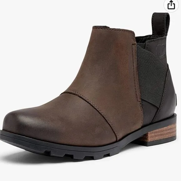 Sorel Women's Emelie Chelsea Boot - Light and Heavy Rain - Waterproof
