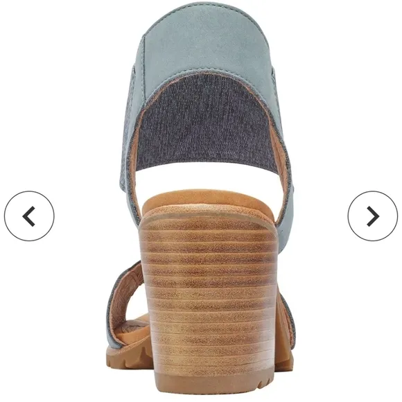 Sorel Women's Nadia Sandals Shoes size 8 NWOT in Cinder Grey