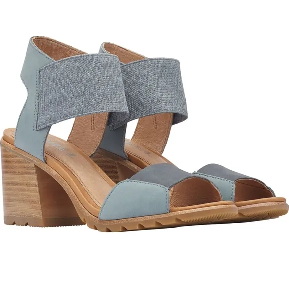 Sorel Women's Nadia Sandals Shoes size 8 NWOT in Cinder Grey