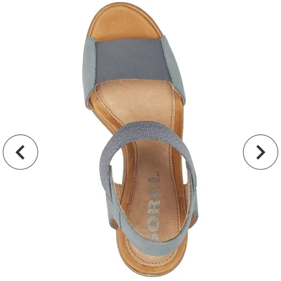Sorel Women's Nadia Sandals Shoes size 8 NWOT in Cinder Grey