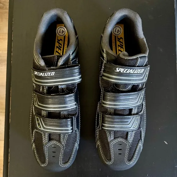 Specialized Cycling Shoes Size 8 Black Bike 6111 4041 Body Geometry Sport MTB