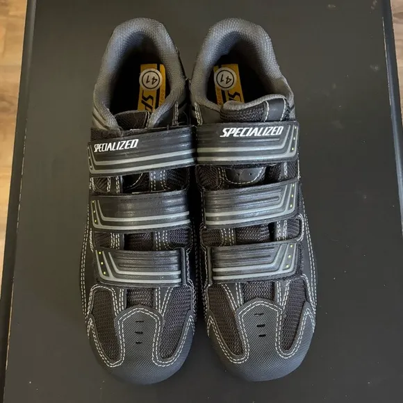 Specialized Cycling Shoes Size 8 Black Bike 6111 4041 Body Geometry Sport MTB