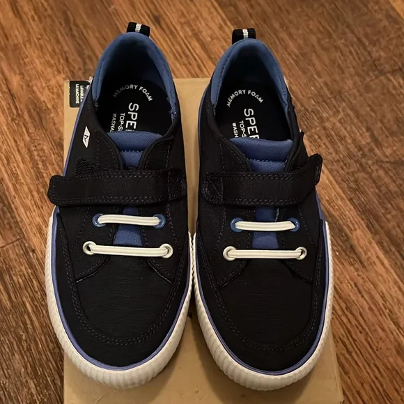 Sperry Coveted Washable Memory Foam Canvas Style Easy On comfort Shoes Sz 11c