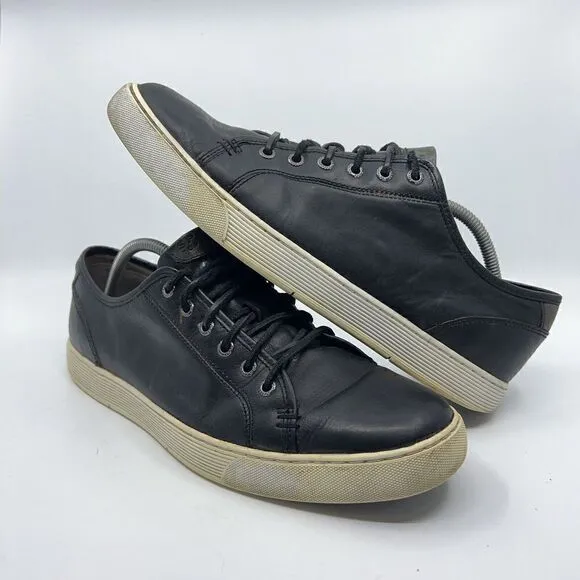 Sperry Gold Cup Sport ASV Men’s Size 11.5 Black White Leather Shoes Sneaker