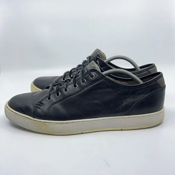 Sperry Gold Cup Sport ASV Men’s Size 11.5 Black White Leather Shoes Sneaker