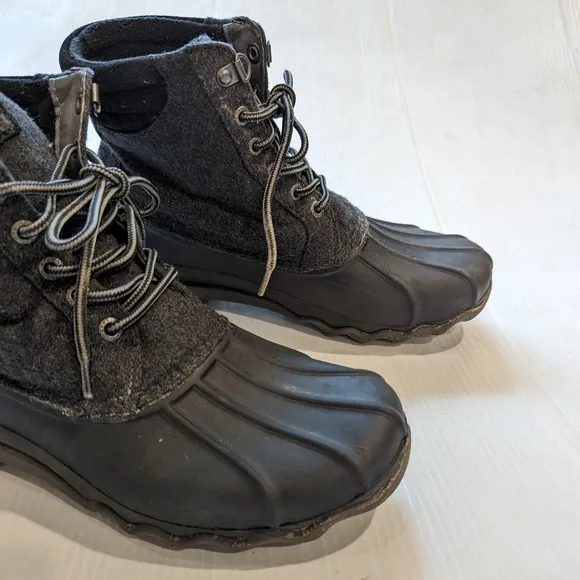 SPERRY Men's Avenue water resistant thinsulate wool blend lace-up duck boots