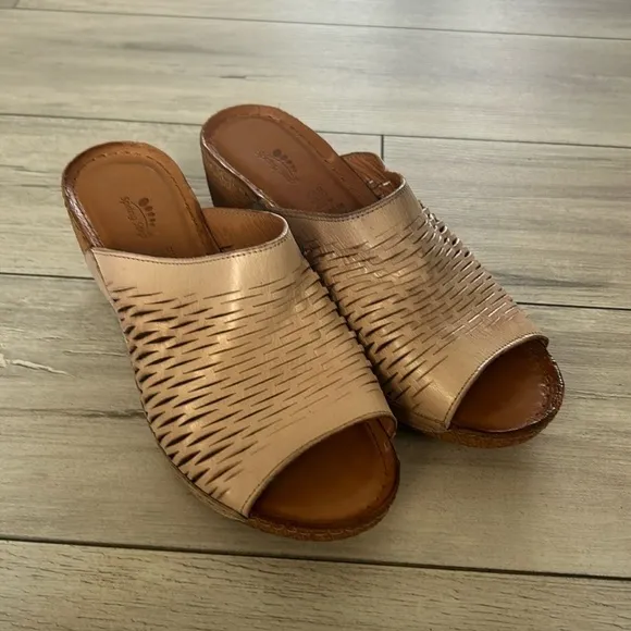 Spring Step Cunacena Slide light pink comfort shoes size 39