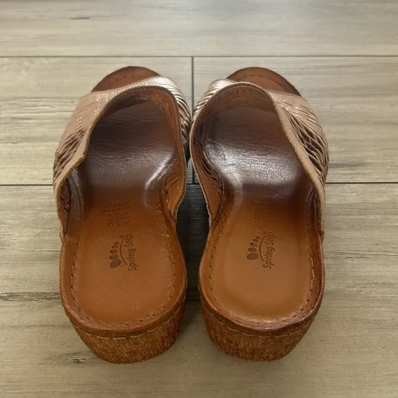 Spring Step Cunacena Slide light pink comfort shoes size 39