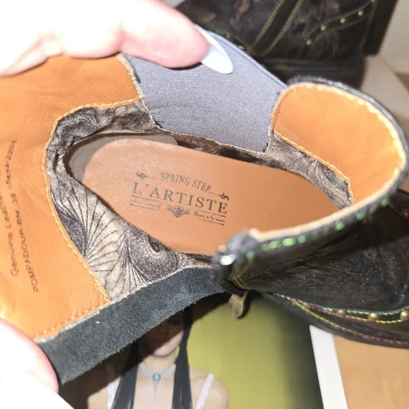 Spring Step L'Artiste Pompadour boots *NWOT* (also w/o box) Size: EU 39 / US 8.5