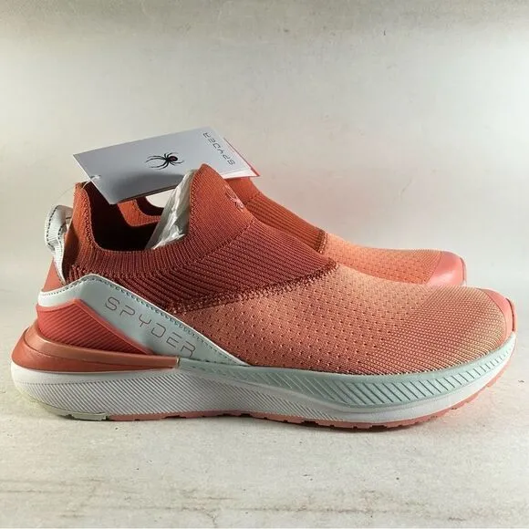 Spyder Tanaga Women’s Shoes Slip On Sneakers Blush Pink Orange Size 9.5