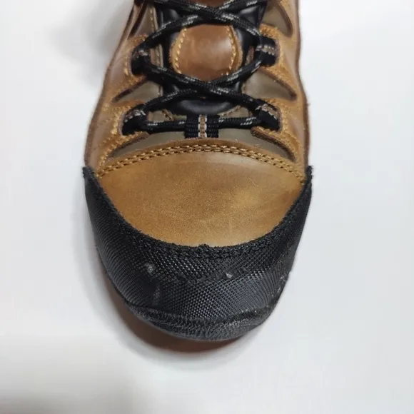SR Max Winston Men's Brown Comp Toe EH Slip Resistant Work Shoe Size 10.5
