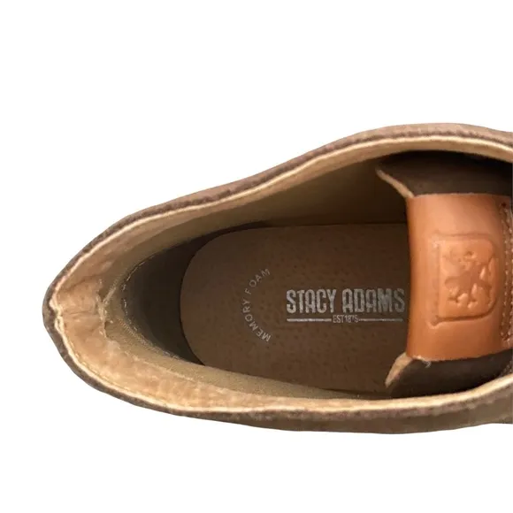 Stacy Adams Amherst Moc Toe Leather Chukka Boot Shoes