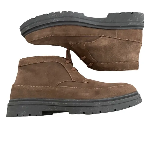 Stacy Adams Amherst Moc Toe Leather Chukka Boot Shoes