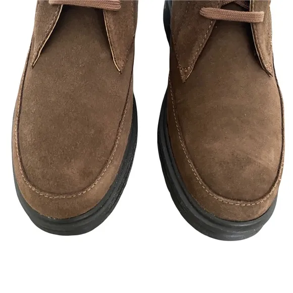 Stacy Adams Amherst Moc Toe Leather Chukka Boot Shoes