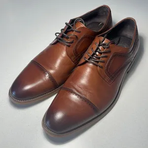 STACY ADAMS Dickinson Memory Foam Men’s Shoes Cognac Size 11