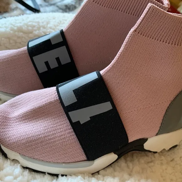Stella McCartney kids girls  Cruz knit sporty socks sneakers EU 29 US 12