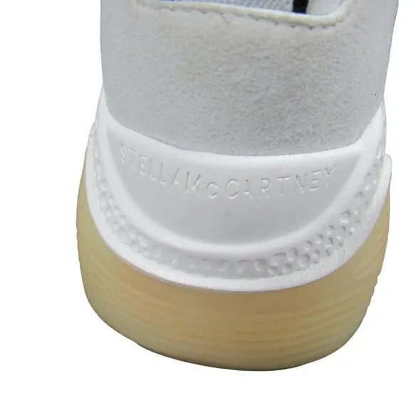 Stella McCartney Women Size 35 White Eclypse Hook &amp; Loop Sneakers