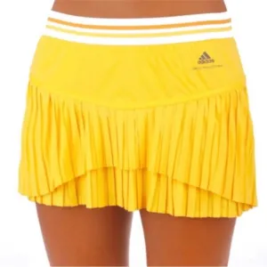 Stella Mccartney x Adidas Barricade Pleated TennisSkort Yellow size 40