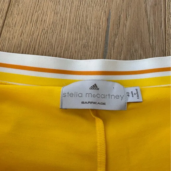 Stella Mccartney x Adidas Barricade Pleated TennisSkort Yellow size 40