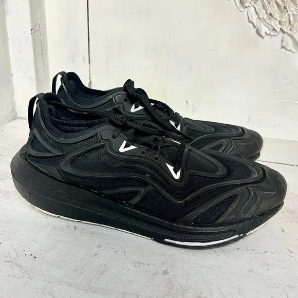 Stella McCartney x UltraBoost 23 Low Top Running Sneakers Black/White Men Size 8