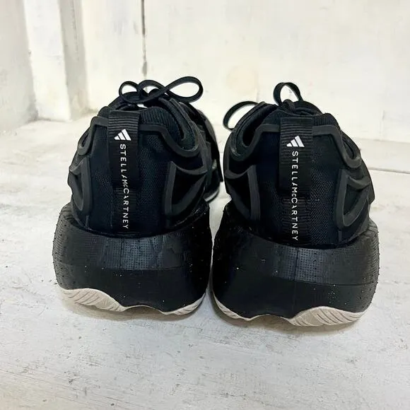 Stella McCartney x UltraBoost 23 Low Top Running Sneakers Black/White Men Size 8