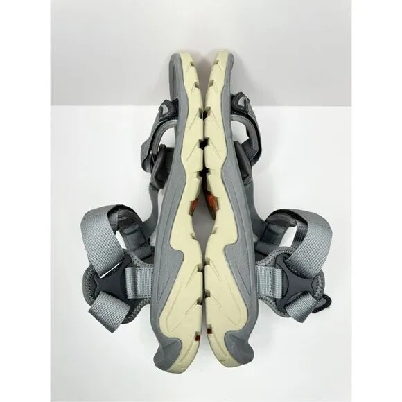 Steve Madden Sandals Men’s Size 12 Crazee Open Toe Gray Sport Shoes