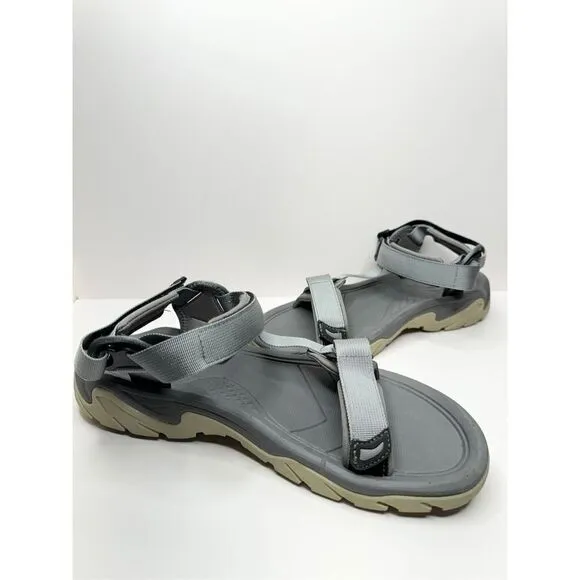 Steve Madden Sandals Men’s Size 12 Crazee Open Toe Gray Sport Shoes