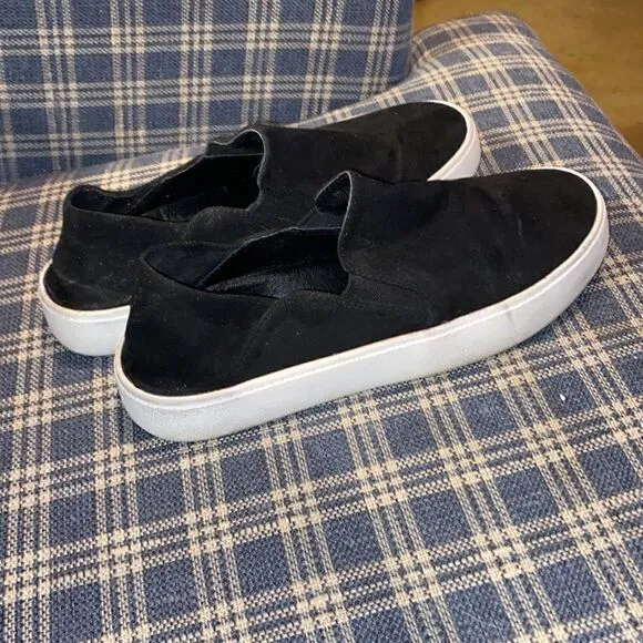 Steve Madden Fayna Suede Slip On Shoes