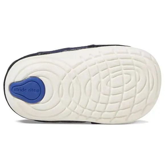 Stride Rite Sm Apollo BB038301 Sneakers Toddler Blue White Casual Shoes FZP528