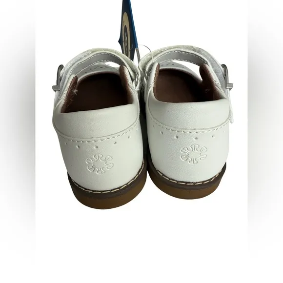 Stride Rite White Mara Mary Jane Shoes