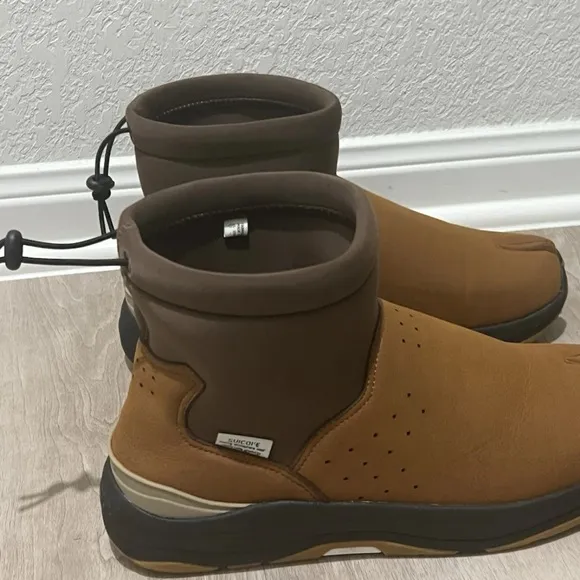 Suicoke Brown Slip On Boots Camel Toe (OG-173AN-2AN) Men’s Size 12