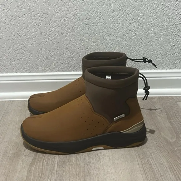 Suicoke Brown Slip On Boots Camel Toe (OG-173AN-2AN) Men’s Size 12